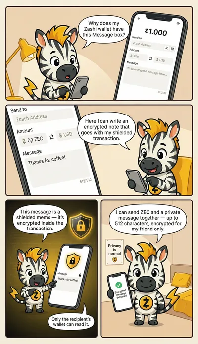 Zeal Zcash screenshot 2