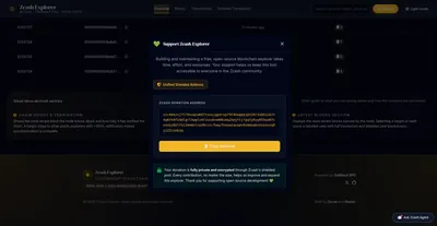Zcash explorer screenshot 3