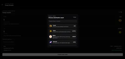 Zephyr Wallet screenshot 3